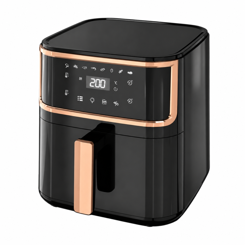 Horno freidora de aire, 8L, 1500W, control táctil digital