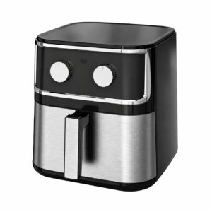 Heißluftfritteuse, 8L, 1500W, Antihaft-Topf, 80-200°C