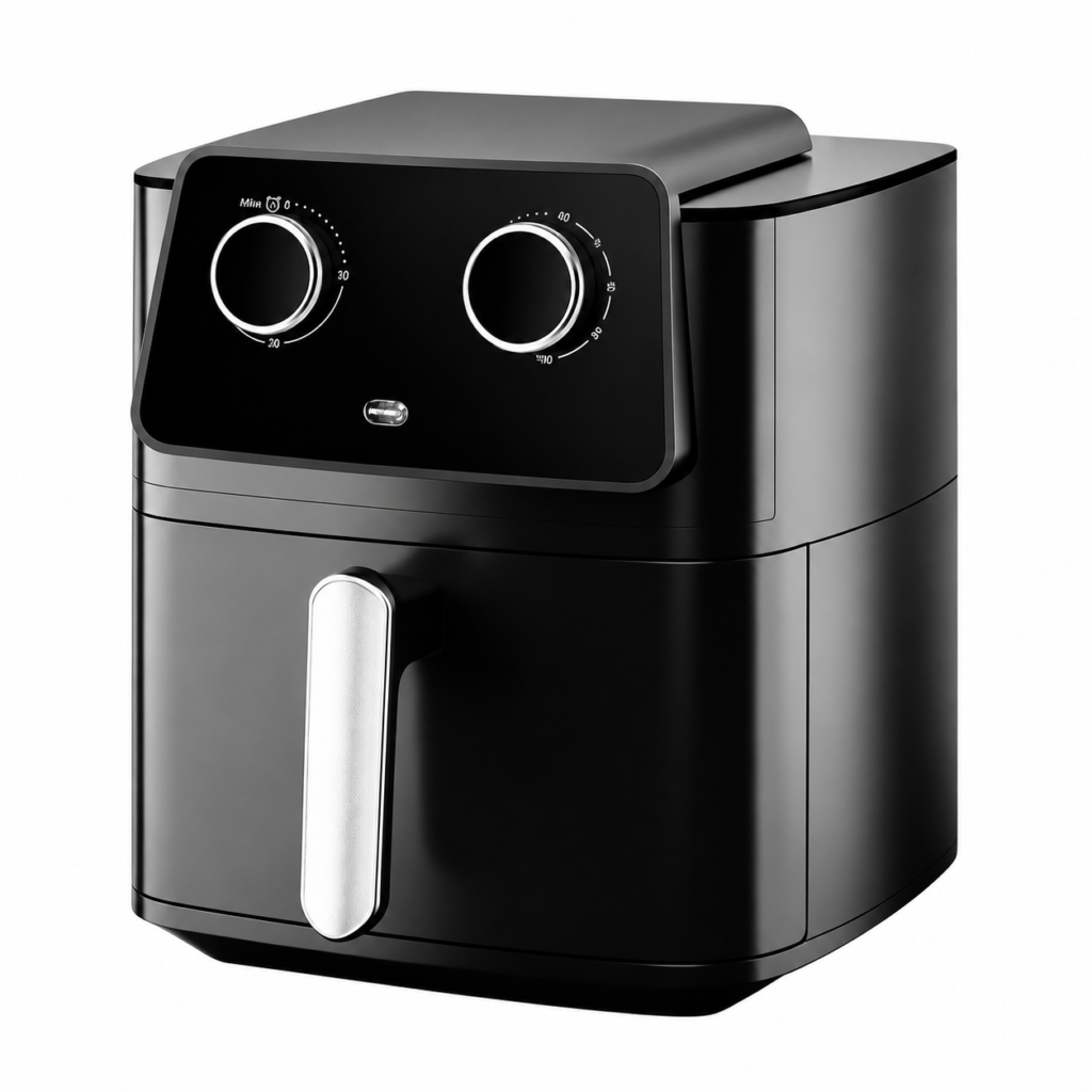 Frytkownica beztłuszczowa, 10L, 1500W, cyfrowa, garnek z powłoką nieprzywierającą